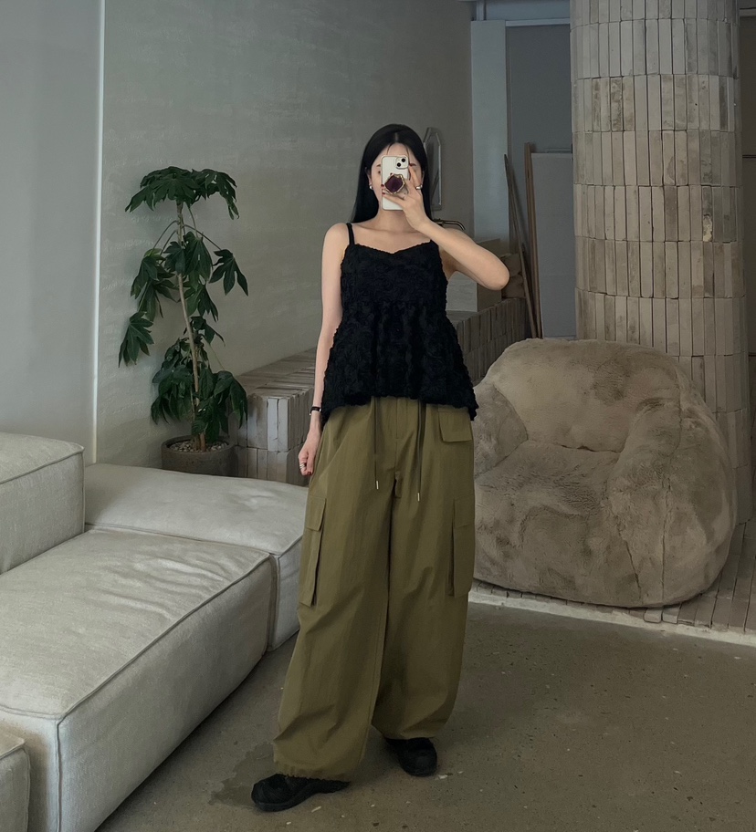 AMUSE SEOUL韓國東大門代購女裝新品推薦休閑休閑褲工裝褲AMUSE SEOUL休閑褲