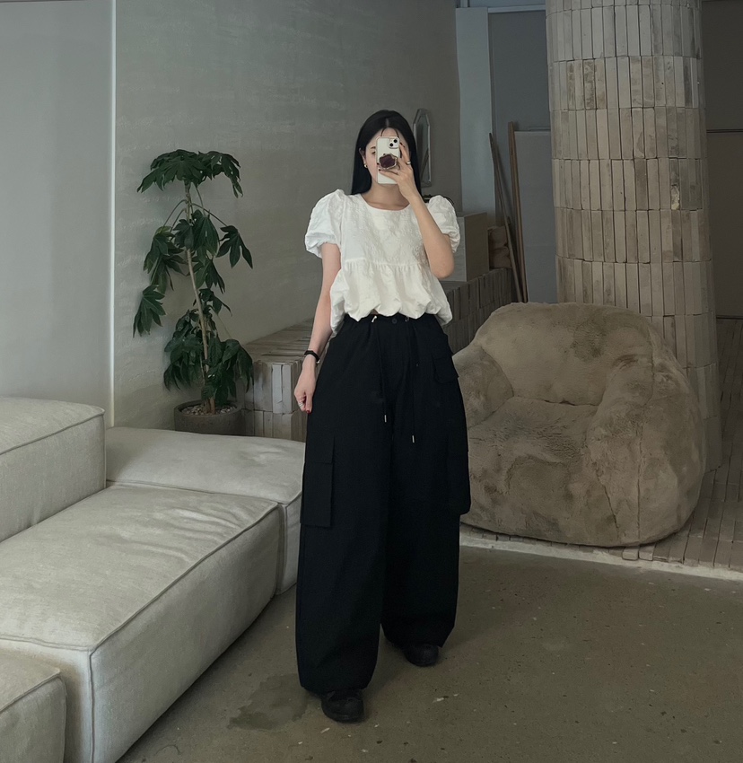 AMUSE SEOUL韓國東大門代購女裝新品推薦休閑休閑褲工裝褲AMUSE SEOUL休閑褲