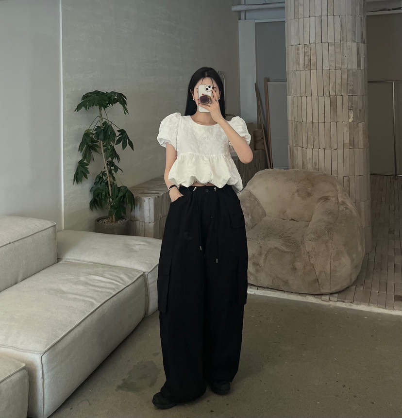 AMUSE SEOUL韓國東大門代購女裝新品推薦休閑休閑褲工裝褲AMUSE SEOUL休閑褲