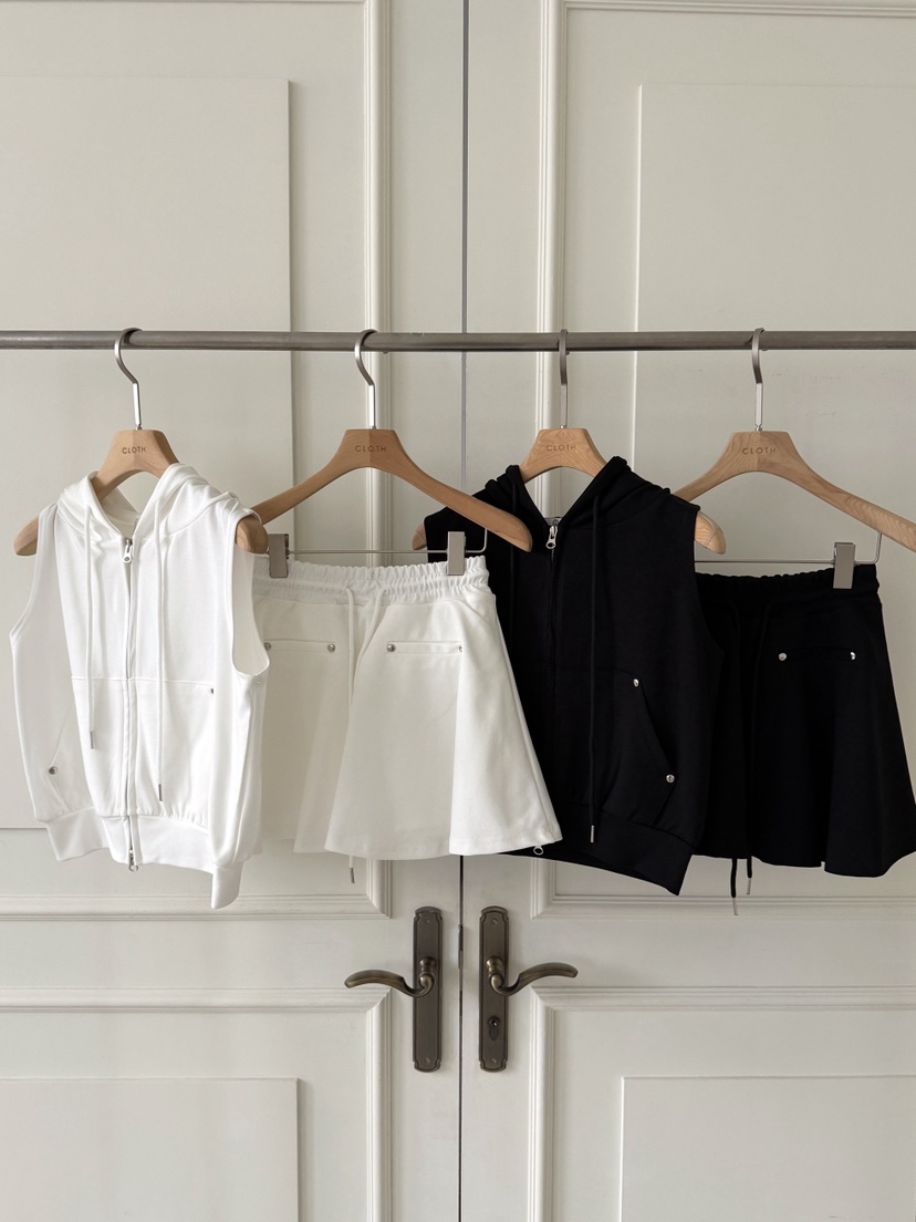 CLOTH韓國東大門直郵女士新品26春夏推薦時尚職業套裝連帽CLOTH套裝