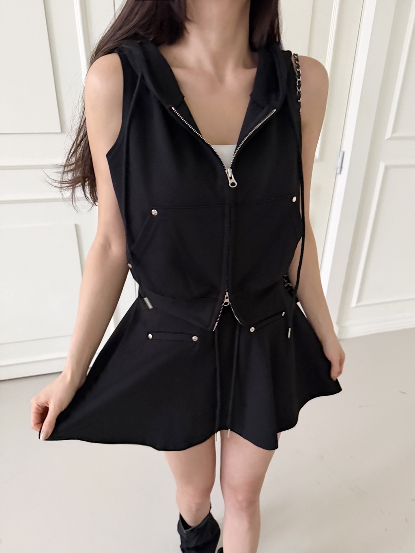 CLOTH韓國東大門直郵女士新品26春夏推薦時尚職業套裝連帽CLOTH套裝