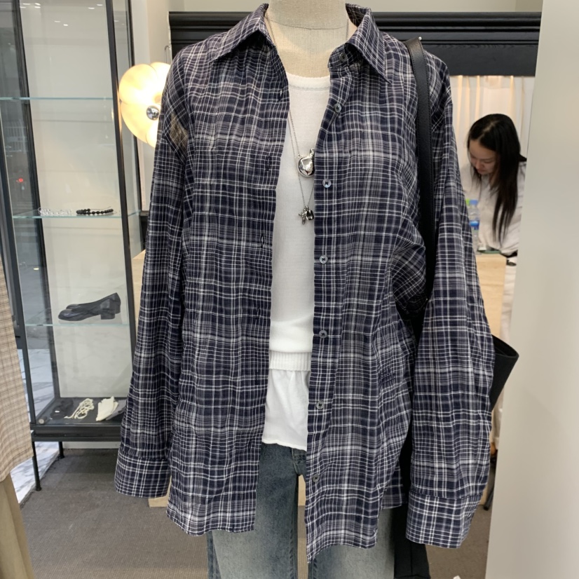 MORE THAN YESTERDAY/LOVE YOU SO MUCH韓國直郵實拍女裝新品時尚襯衫蕾絲衫LYSM/MORE THAN YESTERDAY襯衫/蕾絲衫圖色2