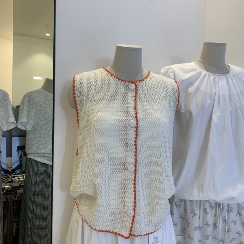 TAN&amp;COMO韓國東大門直郵女裝新品26春夏熱賣推薦馬甲tan-COMO馬甲