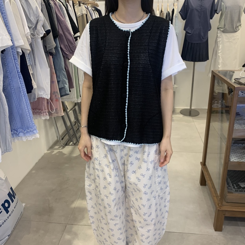 TAN&amp;COMO韓國東大門直郵女裝新品26春夏熱賣推薦馬甲tan-COMO馬甲