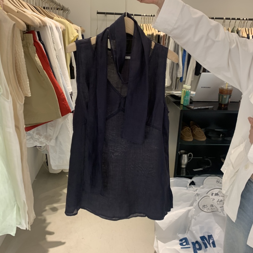 PLATE韓國東大門直郵女士新品職業熱賣時尚推薦26春夏套裝圍巾PLATE套裝圖色1