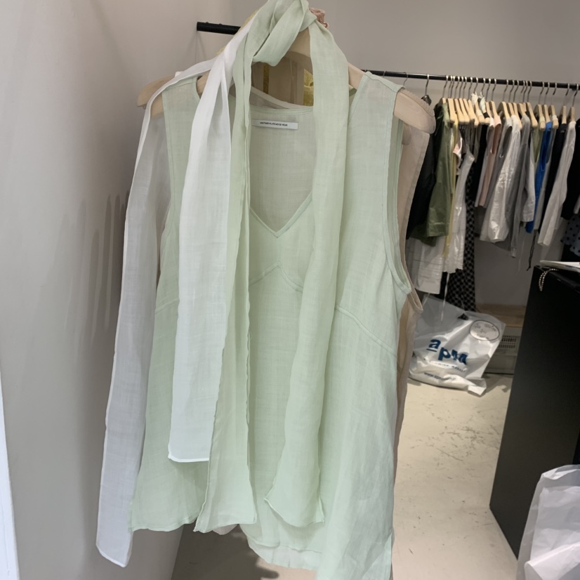 PLATE韓國東大門直郵女士新品職業熱賣時尚推薦26春夏套裝圍巾PLATE套裝圖色2