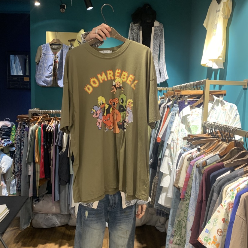 MERCI LINDA韓國東大門直郵女士新款26春夏職業熱賣休閑T恤MERCI LINDAT恤圖色4