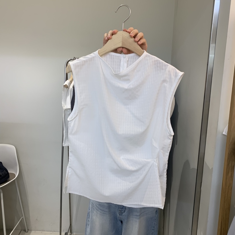 OUTRENE韓國東大門直郵女士新品26春夏人氣休閑襯衫蕾絲衫OUTRENE襯衫/蕾絲衫圖色1