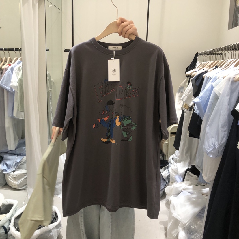 YUNBAL韓國代購女裝新款時尚職業休閑26春夏熱賣推薦人氣T恤YUNBALT恤圖色3