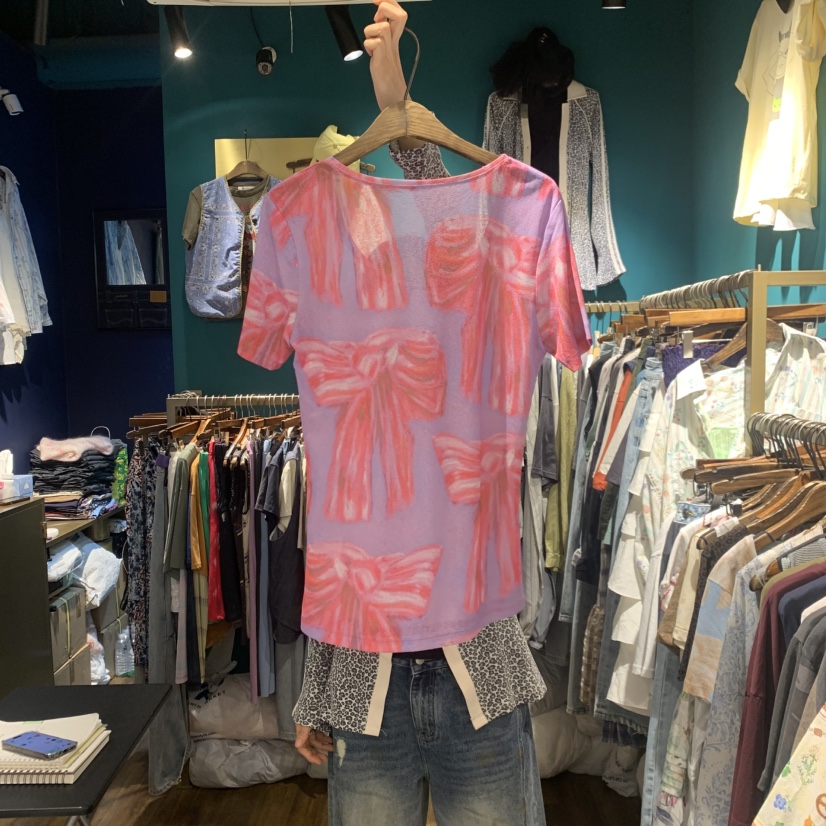 MERCI LINDA韓國代購女裝新品26春夏時尚熱賣推薦人氣T恤MERCI LINDAT恤