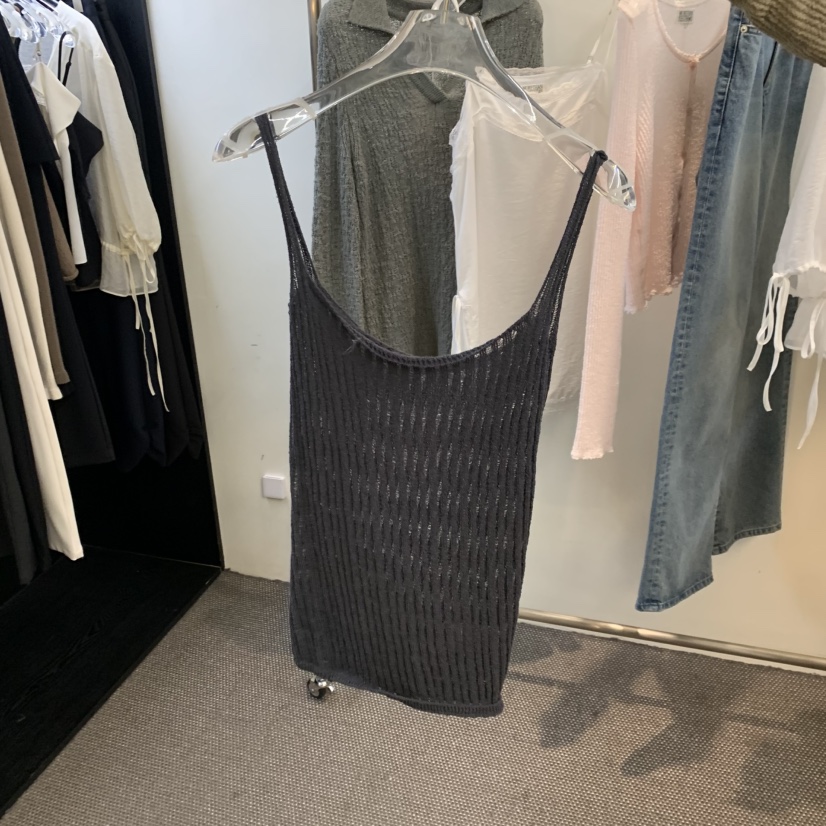 MORE THAN YESTERDAY/LOVE YOU SO MUCH韓國東大門代購女士新品時尚吊帶背心LYSM/MORE THAN YESTERDAY吊帶/背心圖色2