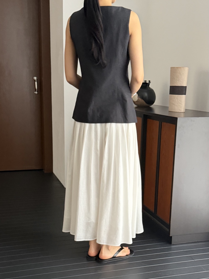 REGULARLY/PLACOR韓國代購女裝新品人氣26春夏推薦馬甲亞麻REGULARLY/PLACOR馬甲