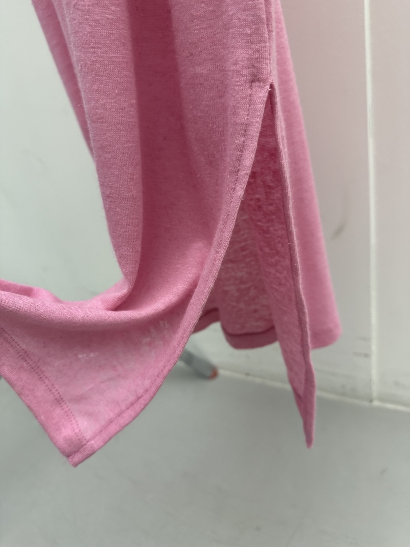 MONDAY TO SUNDAY韓國東大門代購女裝新款人氣連衣裙亞麻布MONDAY TO SUNDAY連衣裙