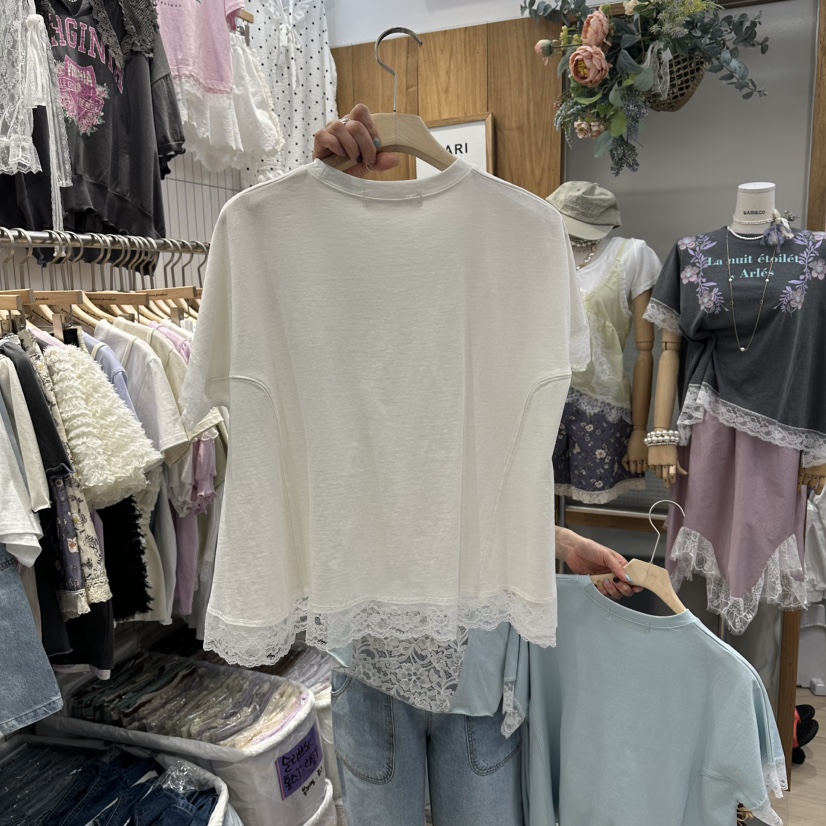 MARI CO韓國東大門直郵女裝新款推薦時尚人氣職業26春夏T恤MARI COT恤