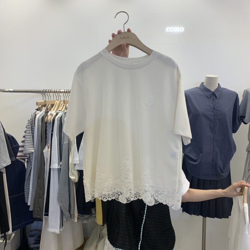 TAN&amp;COMO韓國東大門直郵女裝新品推薦熱賣人氣時尚T恤tan-COMOT恤圖色2