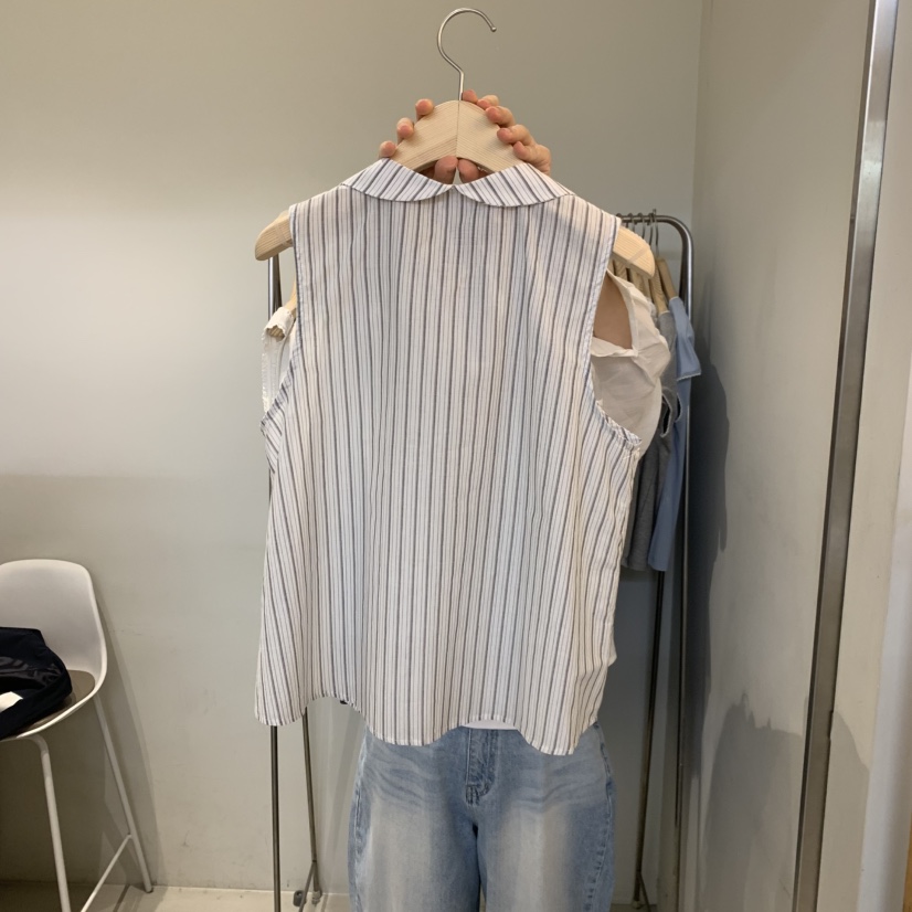 OUTRENE韓國東大門代購女裝新款26春夏職業熱賣襯衫蕾絲衫OUTRENE襯衫/蕾絲衫