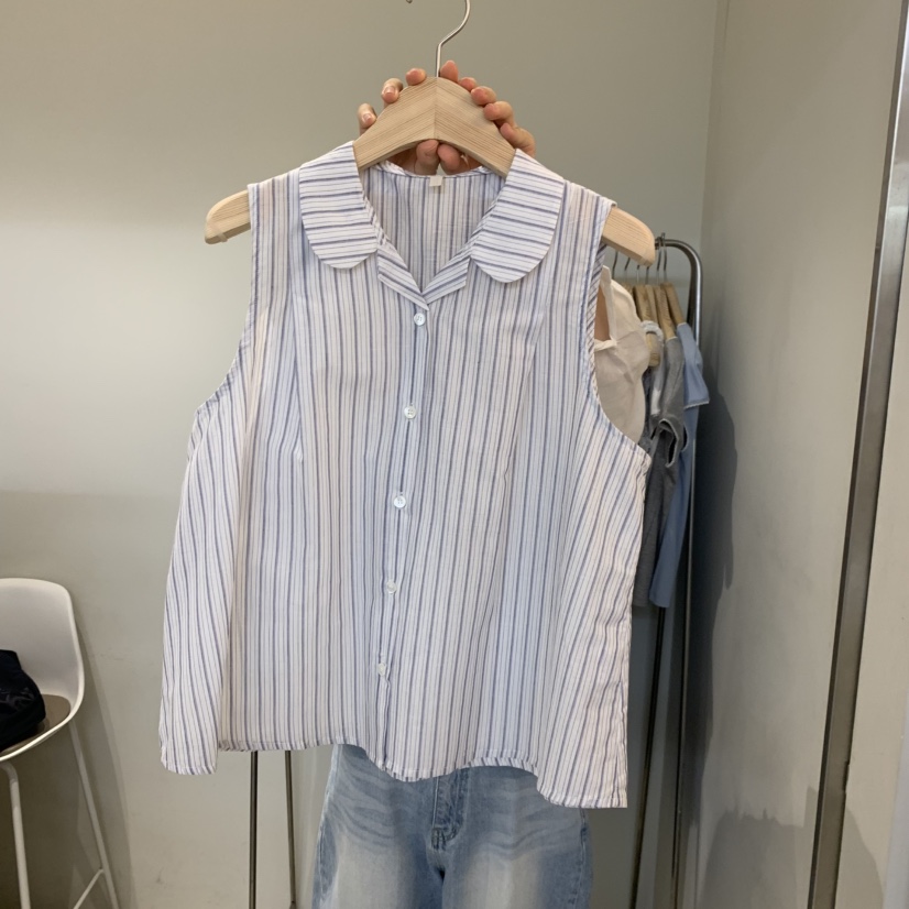 OUTRENE韓國東大門代購女裝新款26春夏職業熱賣襯衫蕾絲衫OUTRENE襯衫/蕾絲衫圖色2