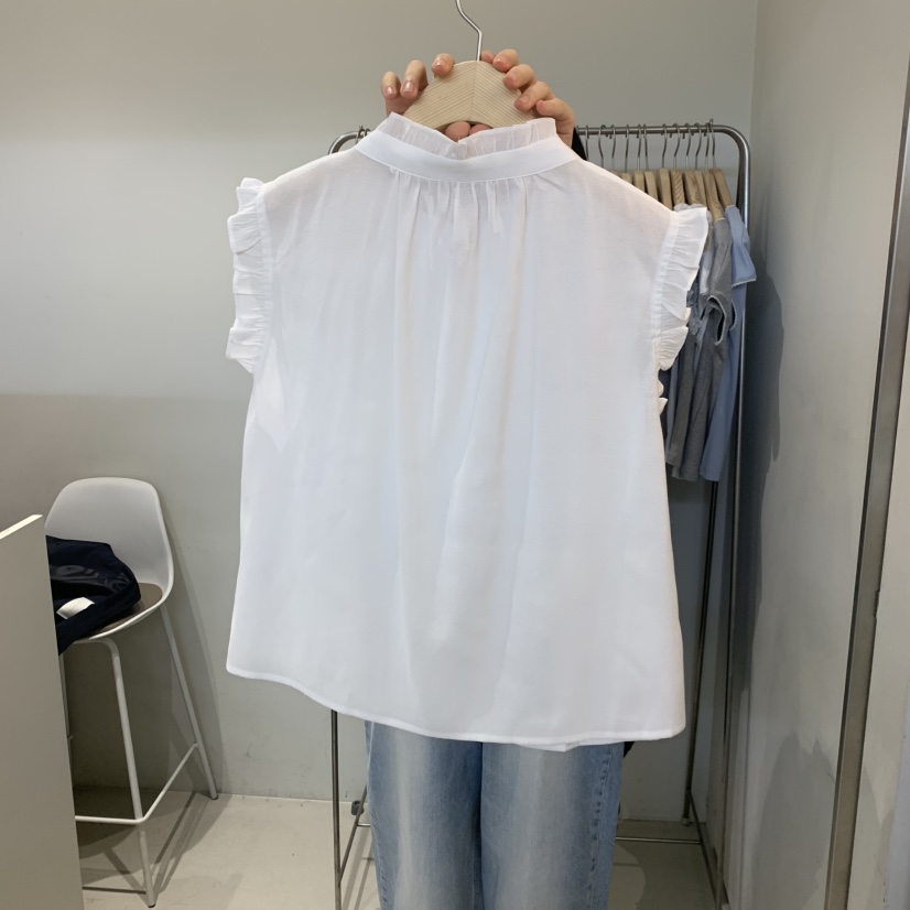 OUTRENE韓國直郵實拍女裝新品推薦休閑熱賣職業襯衫蕾絲衫OUTRENE襯衫/蕾絲衫