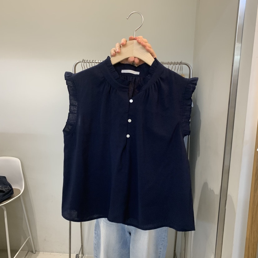 OUTRENE韓國直郵實拍女裝新品推薦休閑熱賣職業襯衫蕾絲衫OUTRENE襯衫/蕾絲衫圖色3