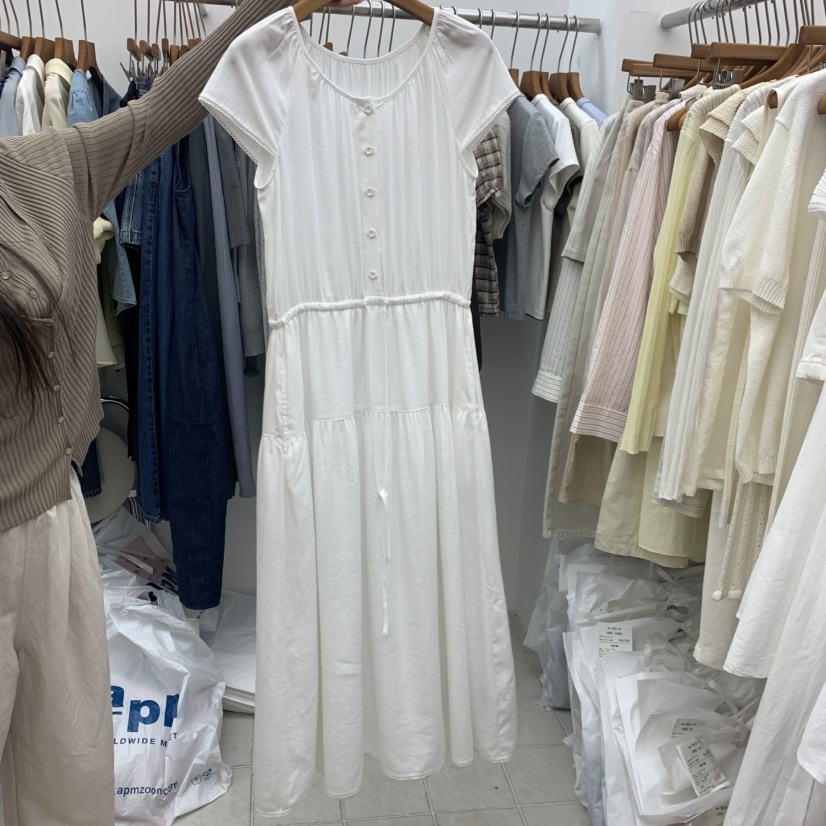 DRESS ROOM韓國直郵實拍女士新品休閑推薦人氣職業連衣裙DRESS ROOM連衣裙圖色1