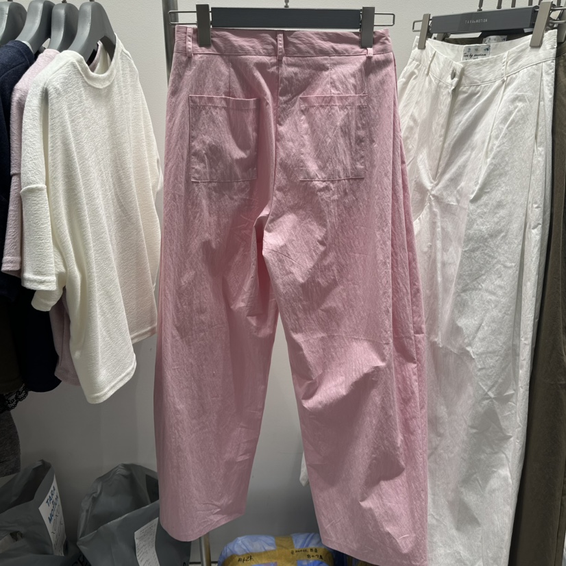 TARABY MOTION韓國直郵女士新款推薦職業時尚26春夏休閑褲TARABY MOTION休閑褲