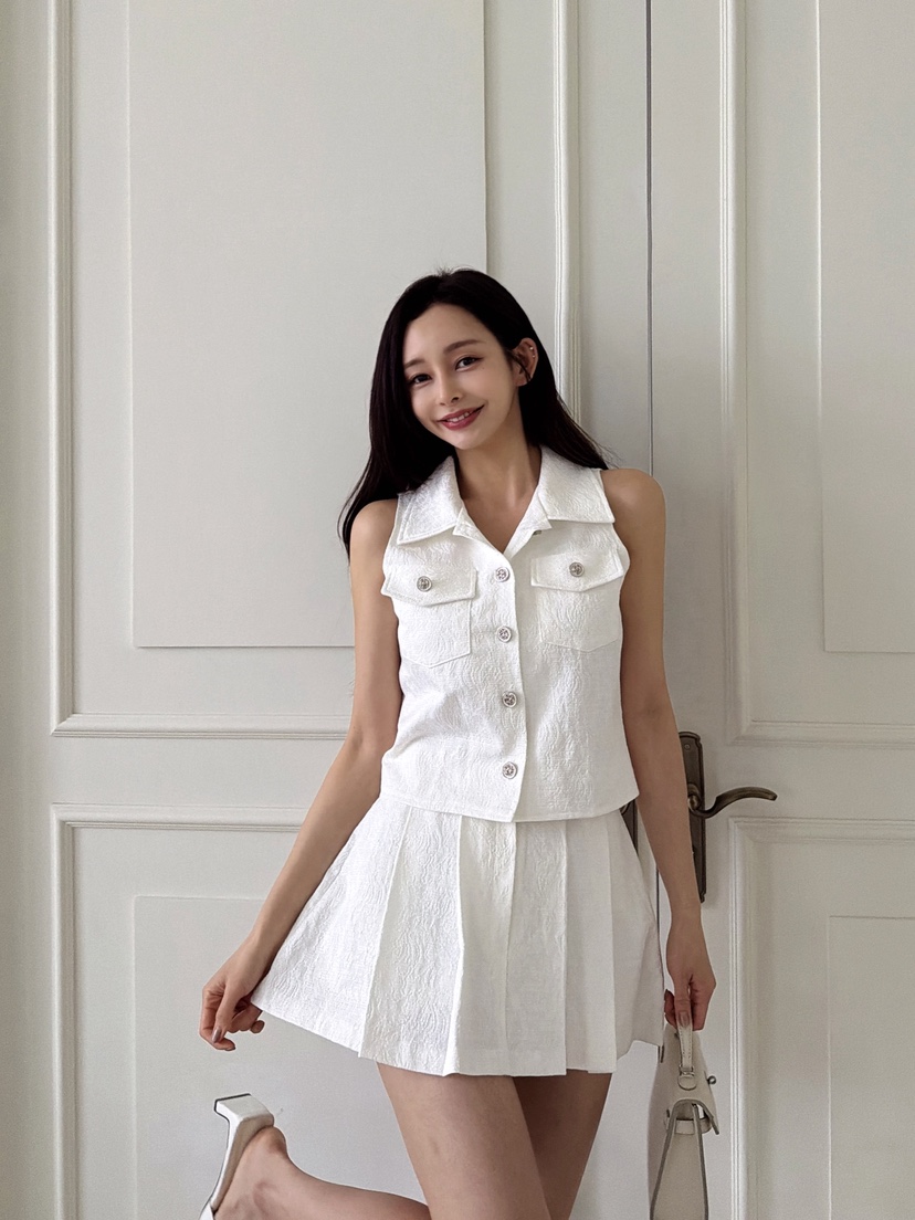 CLOTH韓國直郵實拍女士新款推薦人氣時尚熱賣職業26春夏馬甲CLOTH馬甲