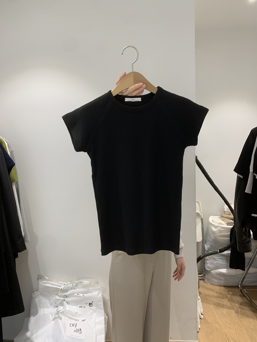 OUR-A/NOVAE韓國代購女裝新品時尚熱賣職業休閑T恤插肩袖OUR/NOVAET恤圖色1