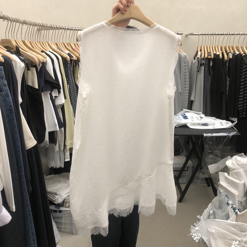 MURR韓國東大門直郵女士新款熱賣推薦人氣休閑連衣裙蕾絲MURR連衣裙