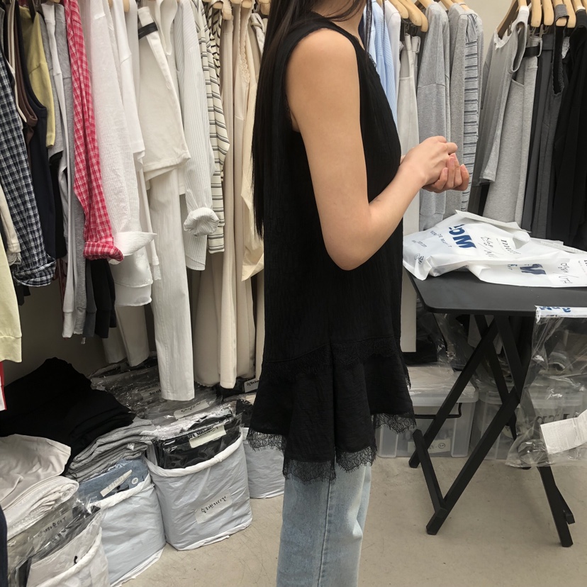 MURR韓國東大門直郵女士新款熱賣推薦人氣休閑連衣裙蕾絲MURR連衣裙