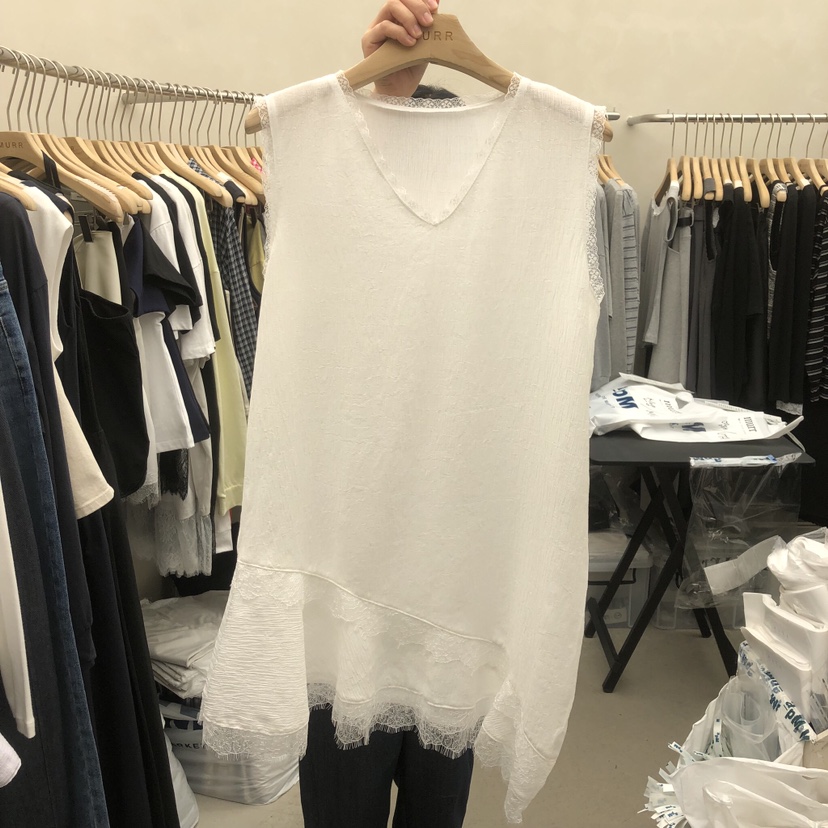 MURR韓國東大門直郵女士新款熱賣推薦人氣休閑連衣裙蕾絲MURR連衣裙圖色1