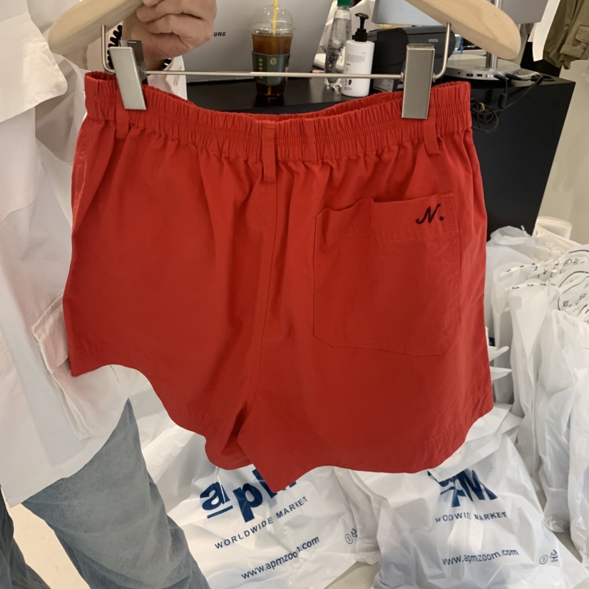 PLATE韓國代購女士新品時尚推薦熱賣26春夏人氣職業休閑短褲PLATE短褲