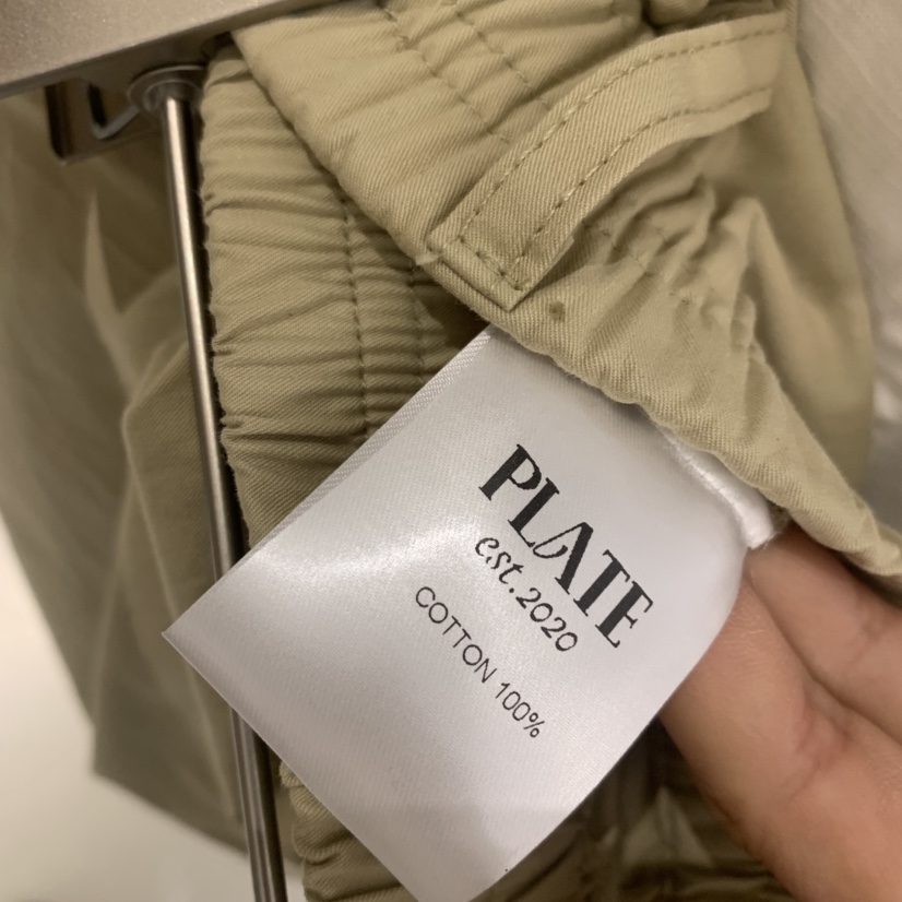 PLATE韓國代購女士新品時尚推薦熱賣26春夏人氣職業休閑短褲PLATE短褲