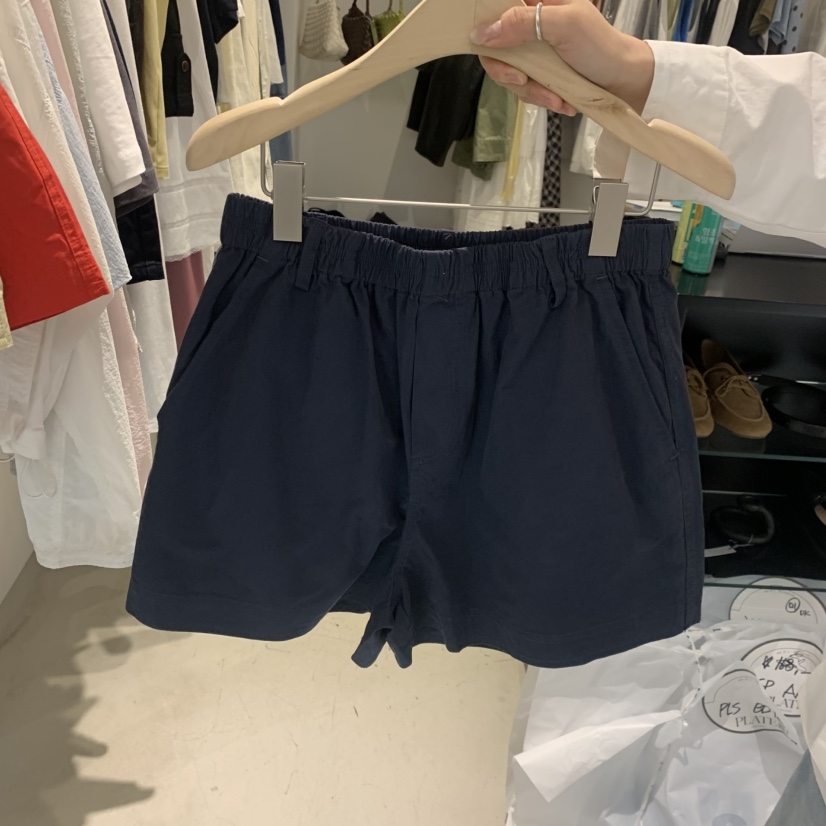 PLATE韓國代購女士新品時尚推薦熱賣26春夏人氣職業休閑短褲PLATE短褲圖色4