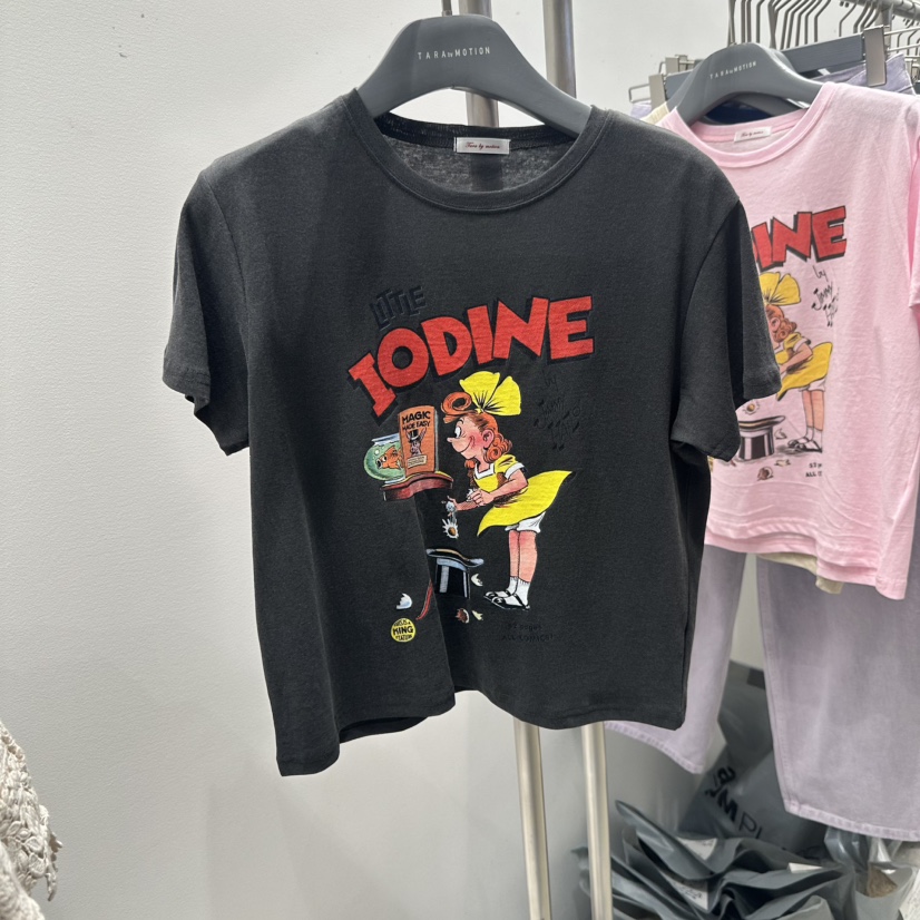 TARABY MOTION韓國東大門直郵女士新品時尚職業推薦休閑T恤TARABY MOTIONT恤圖色2