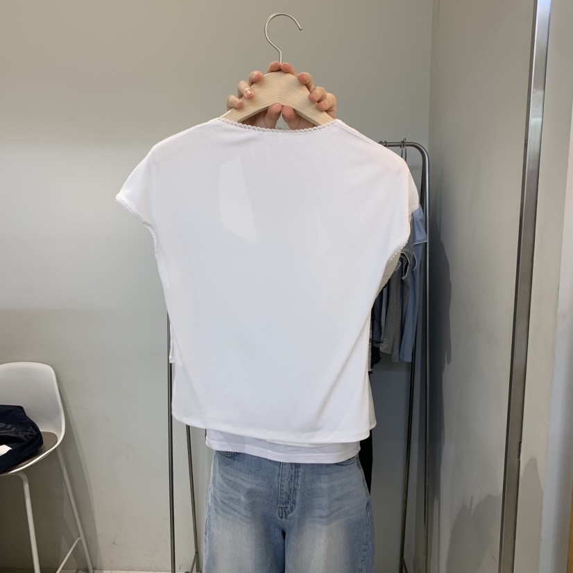 OUTRENE韓國直郵女士新品26春夏推薦職業時尚熱賣人氣T恤OUTRENET恤