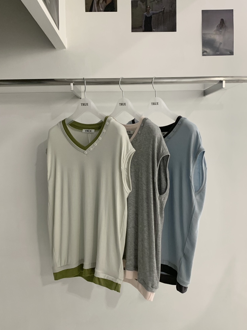 TRUE韓國東大門直郵女裝新款職業休閑26春夏推薦人氣熱賣T恤TRUET恤