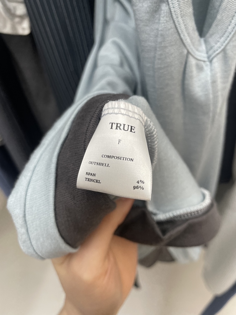 TRUE韓國東大門直郵女裝新款職業休閑26春夏推薦人氣熱賣T恤TRUET恤