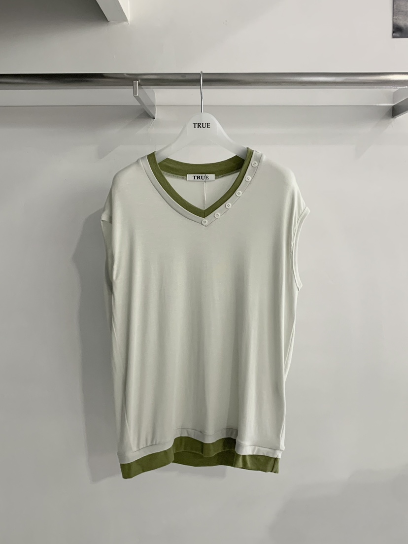 TRUE韓國東大門直郵女裝新款職業休閑26春夏推薦人氣熱賣T恤TRUET恤圖色3