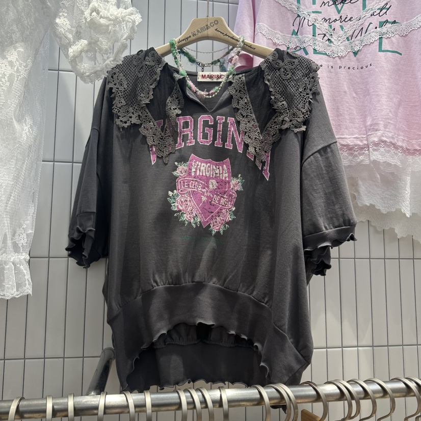 MARI CO韓國直郵實拍女士新品時尚推薦26春夏襯衫蕾絲衫MARI CO襯衫/蕾絲衫圖色3