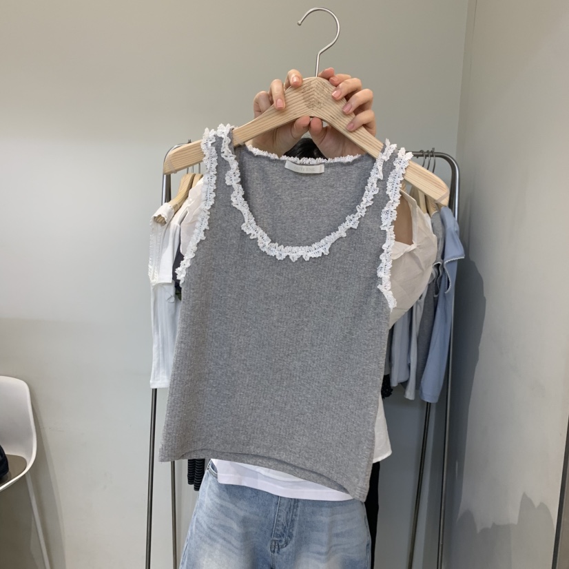 OUTRENE韓國東大門代購女裝新品時尚人氣26春夏推薦吊帶背心OUTRENE吊帶/背心圖色2