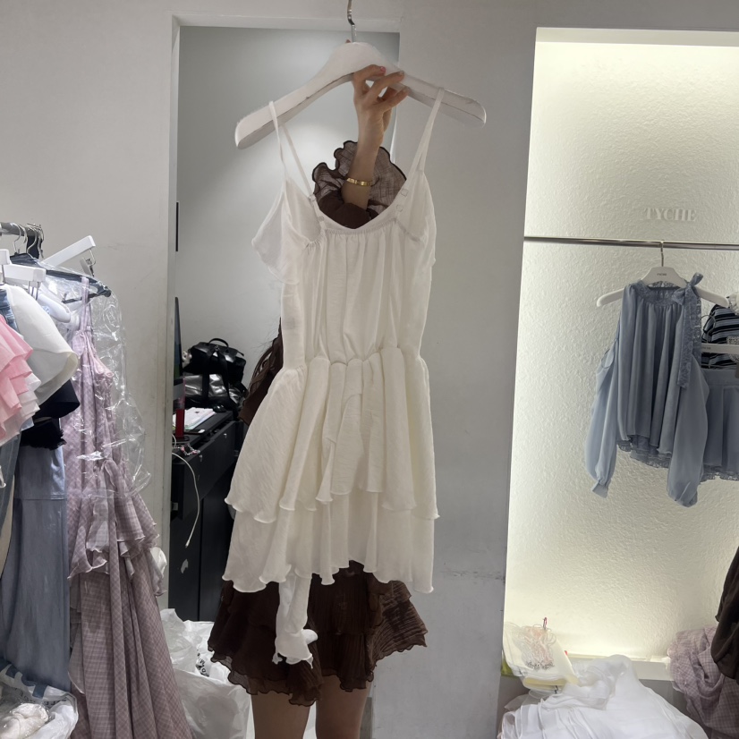 TYCHE韓國直郵實拍女士新品職業26春夏休閑推薦人氣連衣裙棉TYCHE連衣裙
