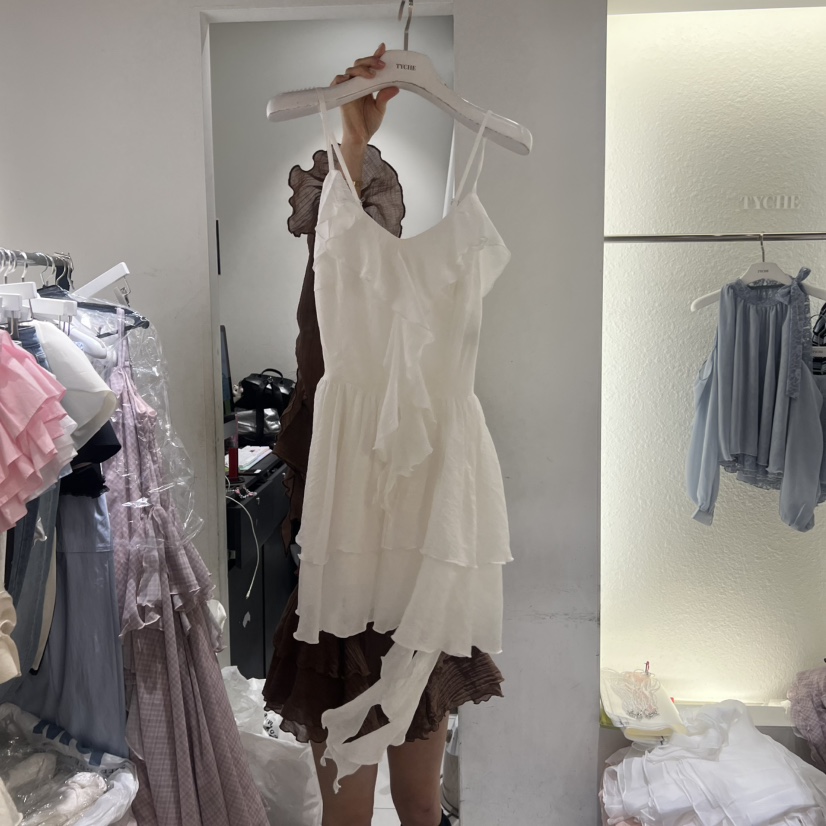 TYCHE韓國直郵實拍女士新品職業26春夏休閑推薦人氣連衣裙棉TYCHE連衣裙圖色2
