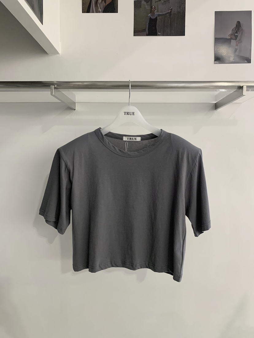 TRUE韓國東大門直郵女士新品時尚職業推薦休閑熱賣26春夏T恤TRUET恤圖色1