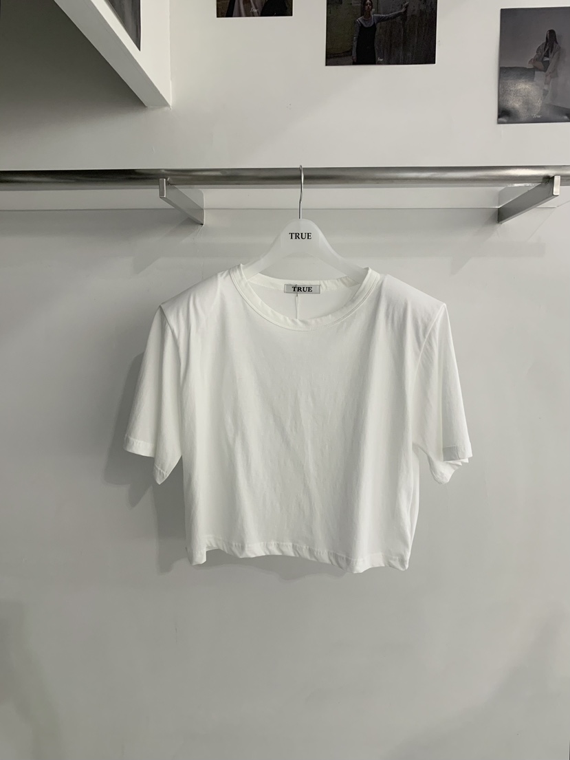 TRUE韓國東大門直郵女士新品時尚職業推薦休閑熱賣26春夏T恤TRUET恤圖色3