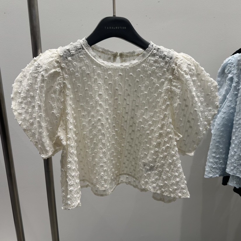 TARABY MOTION韓國代購女士新款職業時尚推薦襯衫蕾絲衫TARABY MOTION襯衫/蕾絲衫圖色1