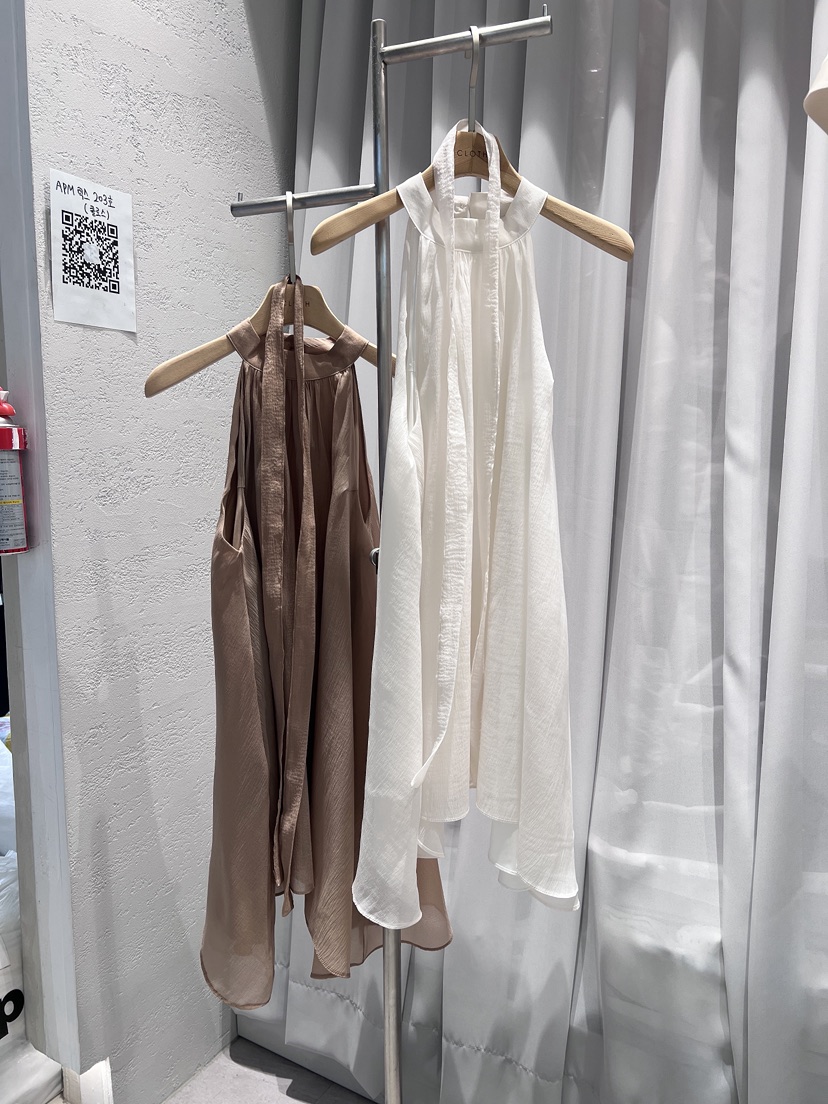 CLOTH韓國東大門代購女裝新品26春夏休閑人氣連衣裙含腰繩CLOTH連衣裙