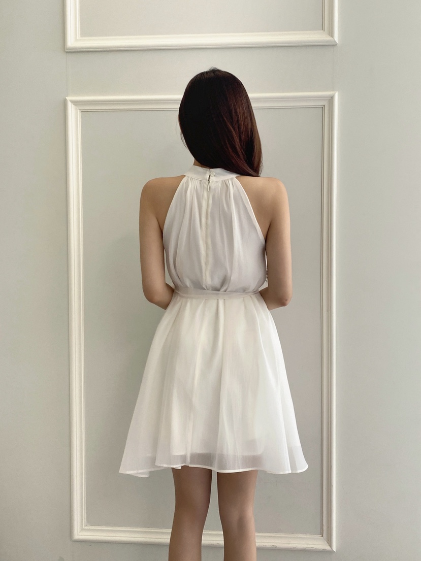 CLOTH韓國東大門代購女裝新品26春夏休閑人氣連衣裙含腰繩CLOTH連衣裙