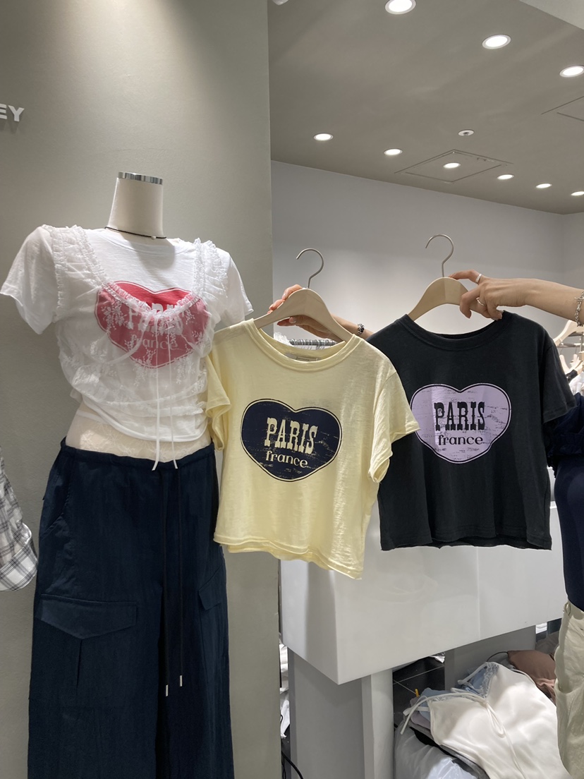 JOURNEY韓國直郵實拍女士新品26春夏職業休閑熱賣時尚T恤JOURNEYT恤