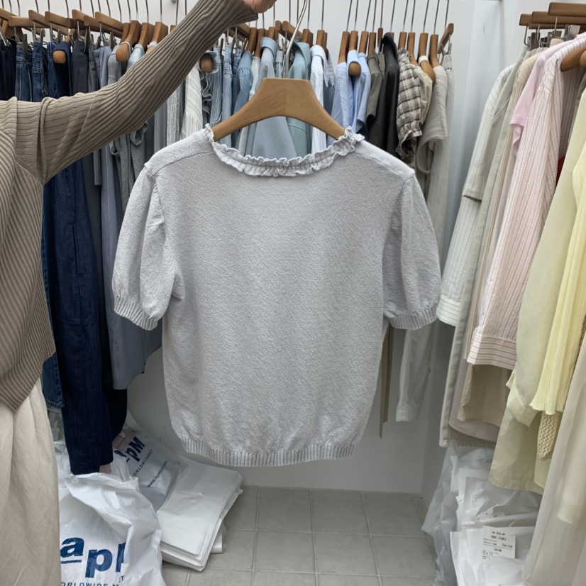 DRESS ROOM韓國直郵實拍女士新款26春夏推薦休閑人氣針織衫DRESS ROOM針織衫