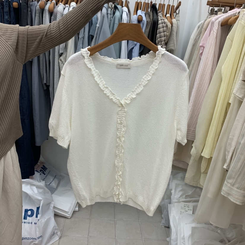 DRESS ROOM韓國直郵實拍女士新款26春夏推薦休閑人氣針織衫DRESS ROOM針織衫圖色3